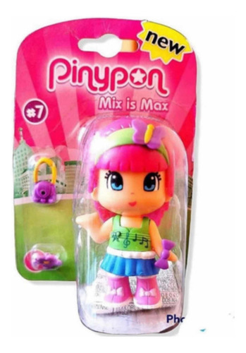 Figura Básica Pinypon Mix Is Max Serie 7 680k