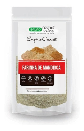 Farinha De Mandioca Alta Qualidade 200g