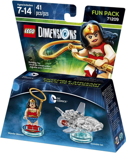 Lego Dimensions Mulher Maravilha Fun Pack 71209 Novo Selado