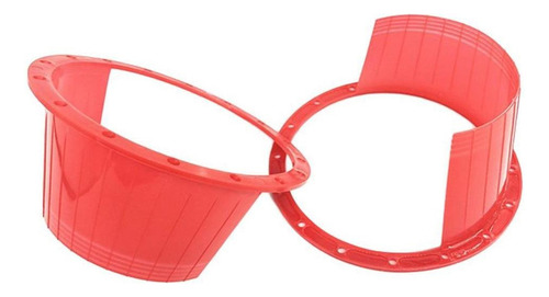 4 Espaciador De Protección Impermeable De 2 Piezas 6.5 ''