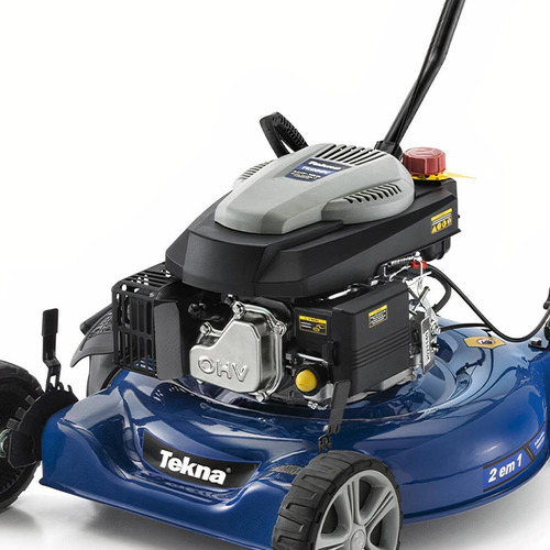 Cortador Grama Gasolina 5hp C/ Saída Lateral T500g50ln Tekna Cor Azul-marinho