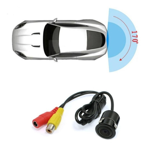 Camara Retrovisor Embutida Para Auto, Con Broca Y Cables Hd