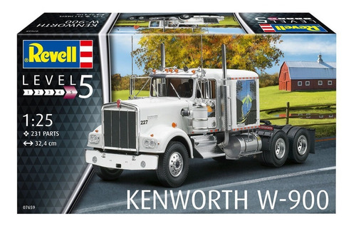 Camión Kenworth W-900 - Escala 1/25 Revell 07659