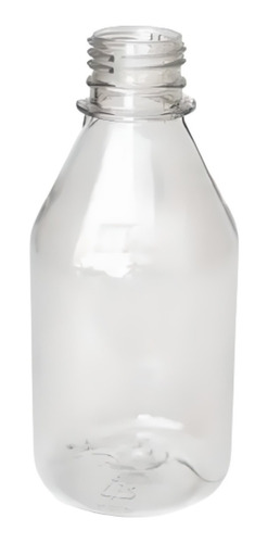 Botella Plástico Pet 250 Cc Con Tapa Plastica X 60 Unidades.