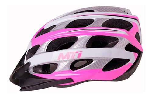Casco Ciclismo Bicicleta Mti Pulse 23 - Color Rosa Talle Universal