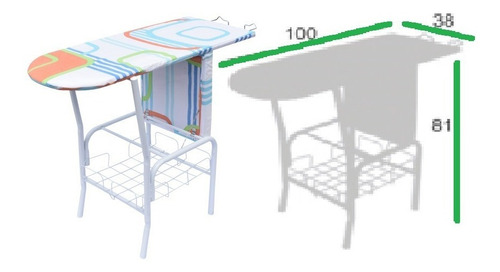 Mesa Planchar Planchado Silla Multiusos Hogar Aseo Metálica