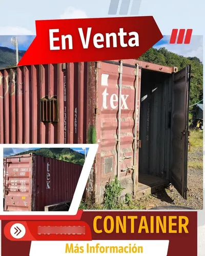 Container Para Uso Como Bodega, Vivienda, Oficina (Usado)