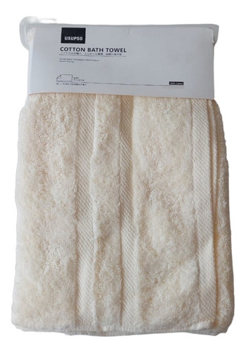 Toalla Para Cuerpo Amarilla Claro