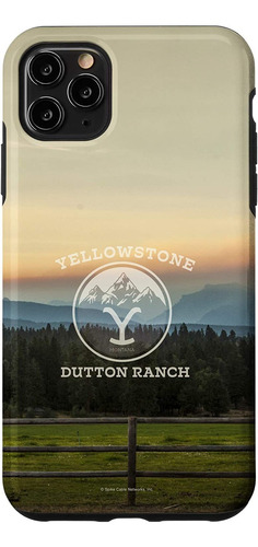 Funda Para  11 Pro Max Yellowstone Rancho Dutton Back C...