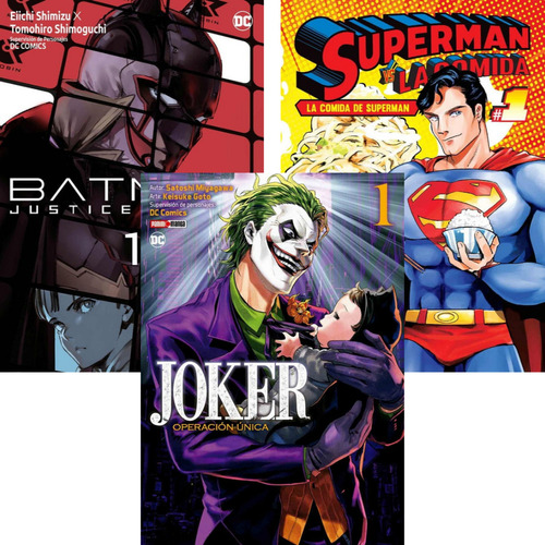 Joker Operación Única Batman Justice Buster Superman Manga 1