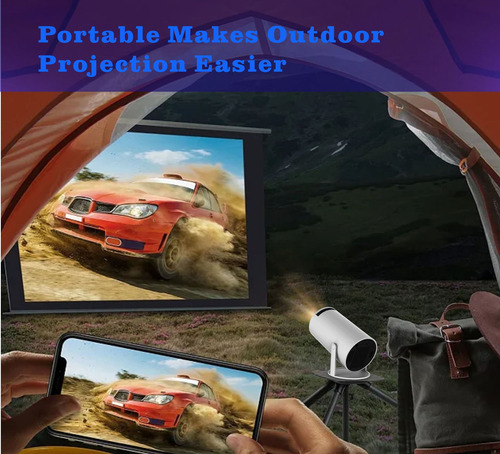 Proyector Portátil X10 Plus Con Joystick Y Tarjeta De Juego