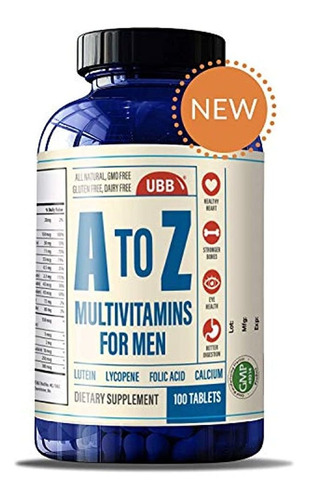 A A Z Suministro Multivitamínico Y Multimineral Para Hombres