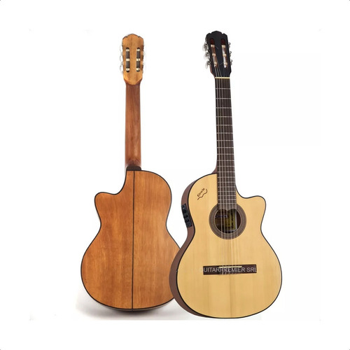 Guitarra Criolla Electroacustica Gracia Aa Corte Fishman