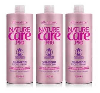 Shampoo Nature Care E Cond. Argan E Macadâmia All Nature 3 L