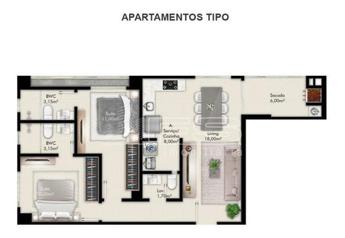 Imagem 6 de 11 de Belle Maison Residence 2 Suites Itapema - 3400