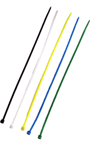 Abraçadeiras De Nylon Enforca Gato 2,5x200 Cores 7308 C/50un Cor Colorido