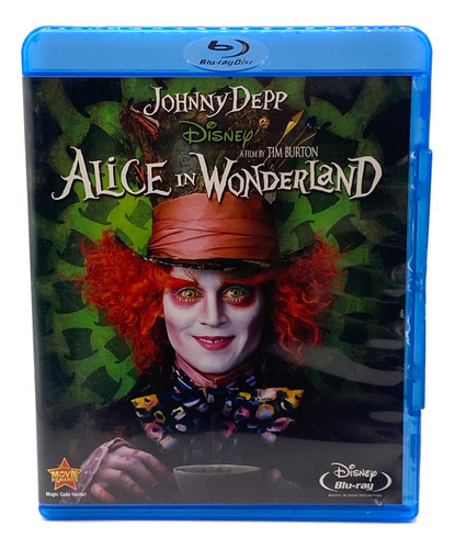 Blu-ray Película Alice In Wonderland / Excelente 