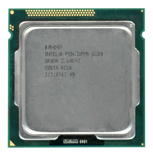 Procesador Intel Pentium G620 Dual Core 2.6ghz Lga 1155 (Usado)