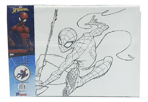 Bastidor Tela Infantil 20cmx30cm Spidey 083-0054