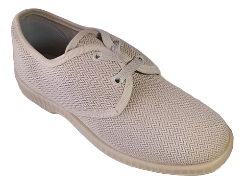 Zapatilla Vicuña Hombre Frescas Fondo Goma Y Cordones