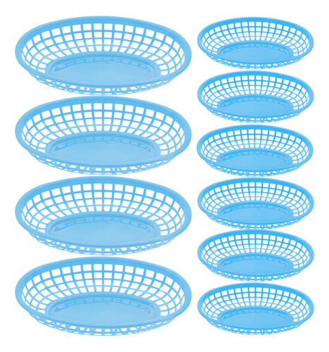 Pan Cestas, Plato Para Aperitivos, Cesta Para Hamburguesas
