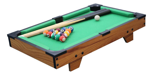 Mini Mesa De Billar Portátil, Colorida Con 2 Palos, Juego
