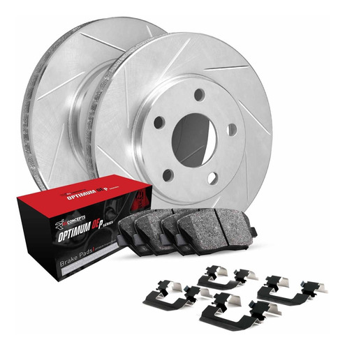 R1 Concepts Kit Freno Rotor Trasero Disco Para Nissan Altima