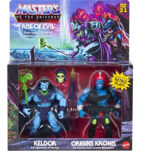 Boneco Masters Of The Universe Origins Keldor E Kronis Motu