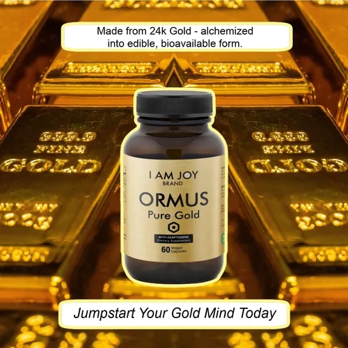 Ormus Gold Cápsulas De Elementos Monoatómicos Con Adaptógenos Maca Y Ashwaganda | Puede Ayudar A Equilibrar El Estado D