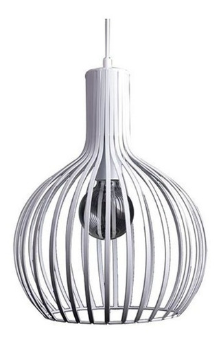 Lampara Colgante Jaula Eros Deco Moderna Led E27 Metal