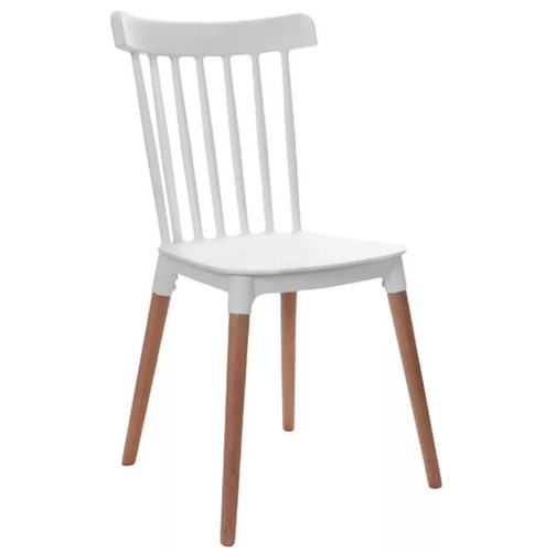Silla Windsor Pata Madera Pack Combo 2 Unid - Outlet
