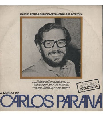Lp A Música De Carlos Paraná
