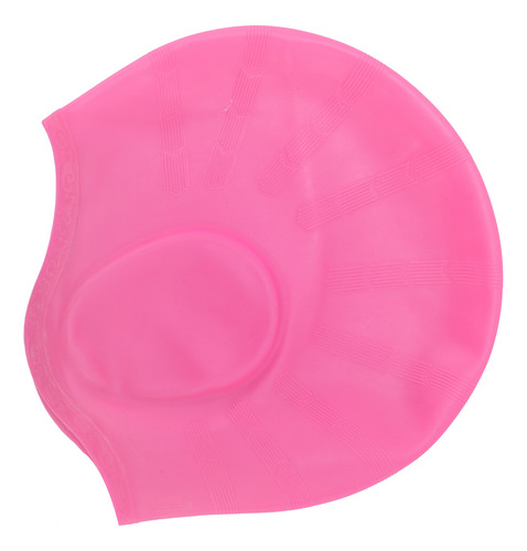 Gorro De Natación De Silicona Con Protección Auditiva Tridim