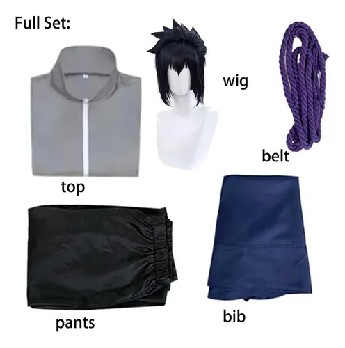Uchiha Sasuke Cosplay Disfraz Uniforme Cosplay Sasuke T...