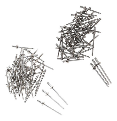 Remaches Ciegos De Extremo Abierto 50pcs 4mm Dia