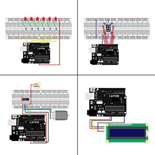 Lafvin Ultimate Starter Kit Con R3 Board Mega2560 Mega328