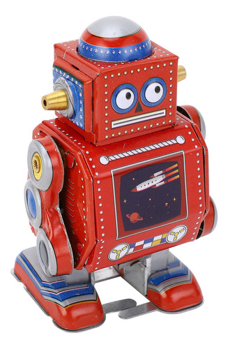 Robot De Juguete Mecánico Con Forma De Cuerda, Hecho A Mano,