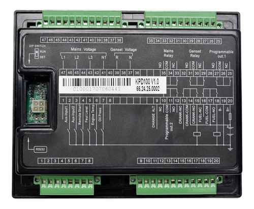 Modulo Controlador Generador Ats Kpd100 Amf Rs232