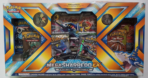 Pokemon Tcg Mega Sharpedo Ex Box Sellada !!!