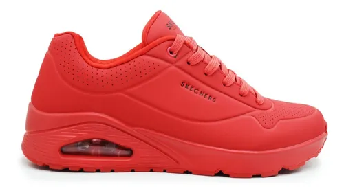 Mens sales red skechers