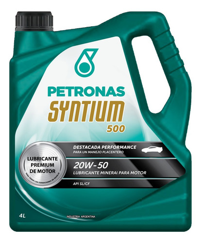 Aceite Syntium Renault 9 11 20w50 Mineral 4 L