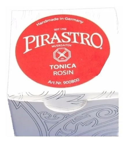 Resina Pirastro Tonica 900800 Para Violín 4/4