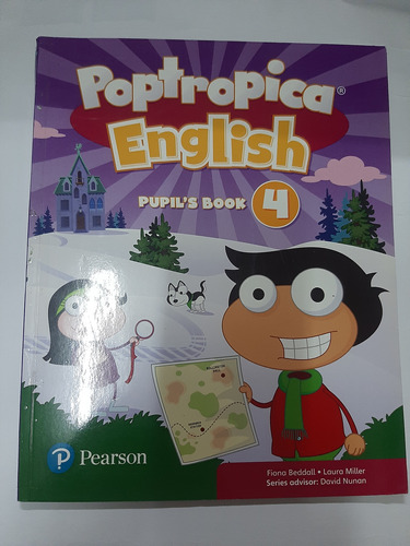 Poptropica English 4 Pupil's Book Pearson Como Nuevo!!!