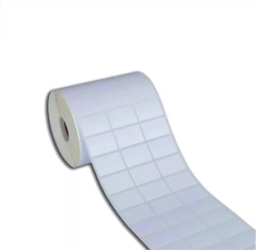 Etiqueta 33x22 Térmica Adesiva Zebra, Argox, Elgin, 12 Rolos Cor Branco