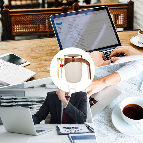 Taza De Café Con Agitación Automática Taza De Café Con Agita