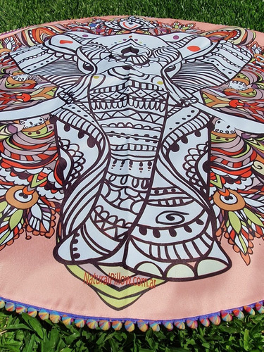 Lona Playera Redonda Impermeable , Reverso Engomado, Correa
