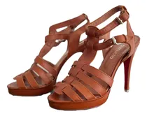 Comprar Sandalia Paruolo Suela Taco Alto Cuero Mujer