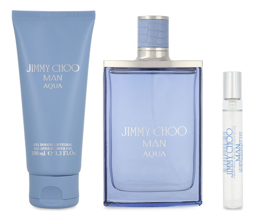 Set Jimmy Choo Man Aqua 3pzs - Caballero