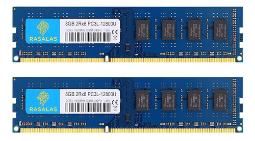 Kit De 16gb (2x8gb) Ddr3l-1600 Mhz Pc3l-12800 Udimm 2rx8