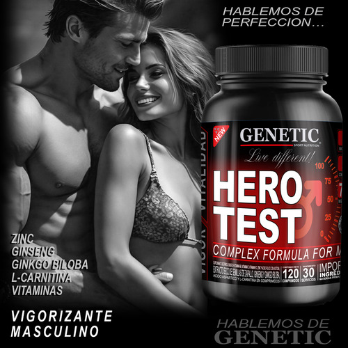 Aumenta Libido Potenciador Sexual 360 Comp Hero Test Genetic